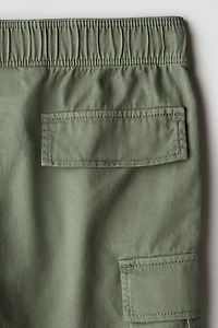 Twill Cargo Shorts