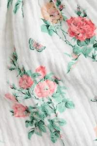 2-Piece Printed Floral Set