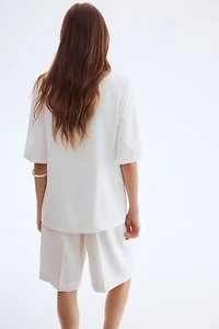 Short-Sleeved Blazer