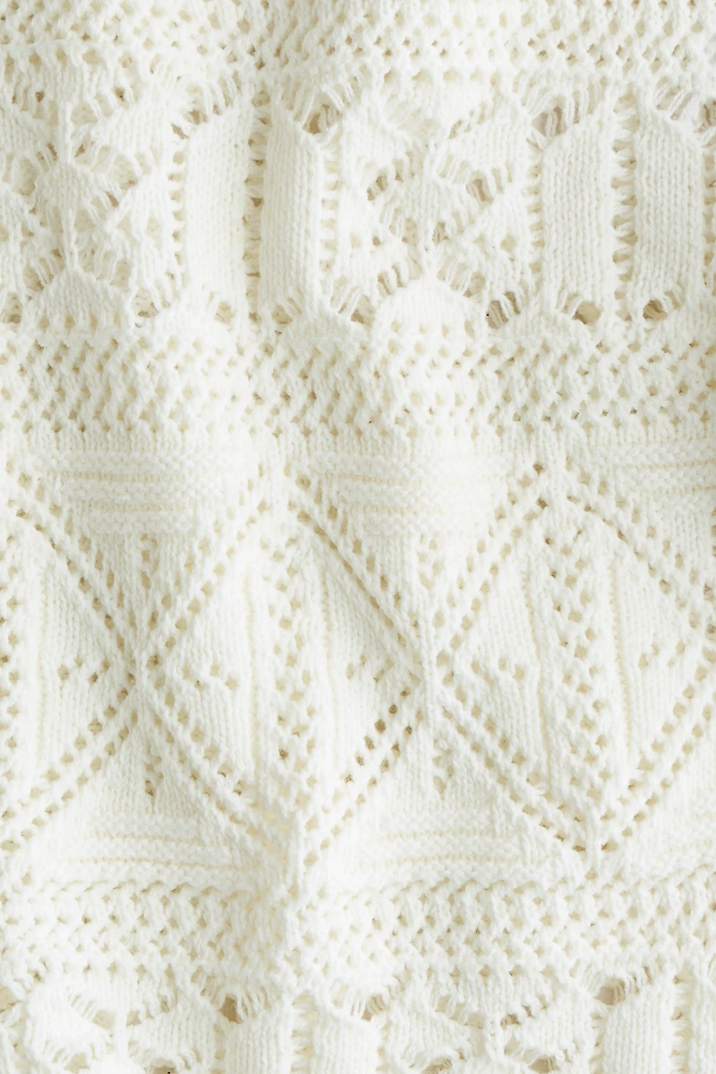 Chandail d'aspect crocheté