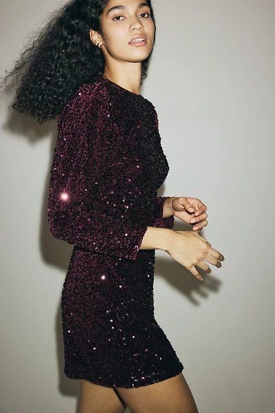Minirobe à sequins