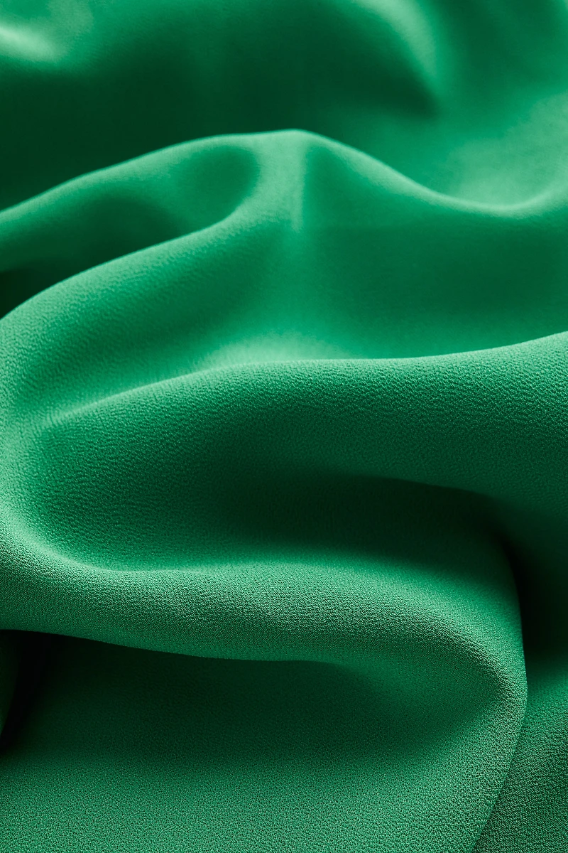 V-neck Chiffon Dress