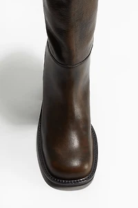 Leather Boots