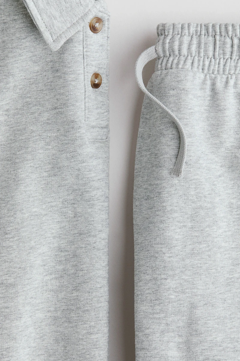 2-Piece Cotton Sweatsuit