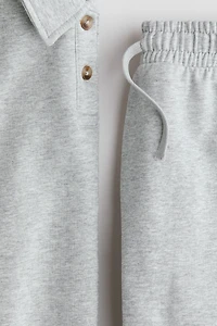 2-Piece Cotton Sweatsuit