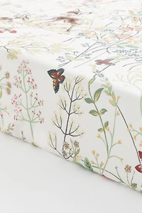 Drap contour en coton à motif