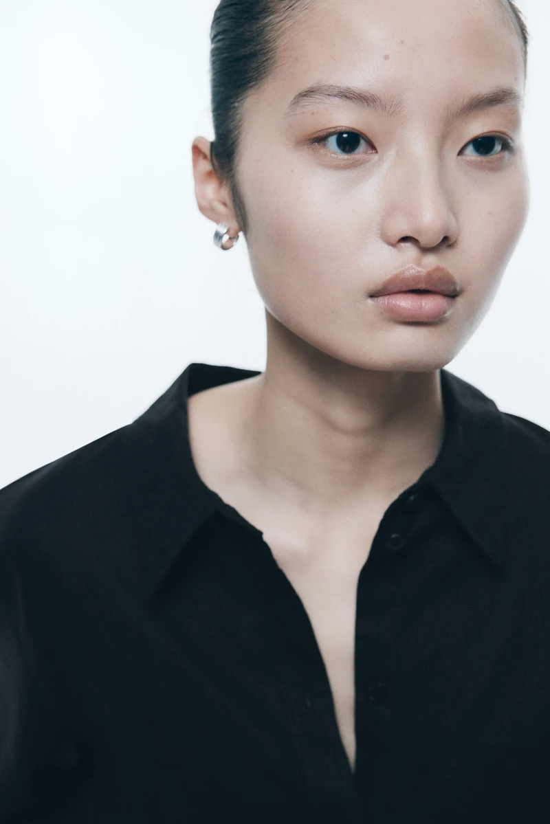 Linen-blend Shirt