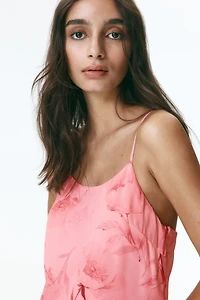 Asymmetric Chiffon Dress