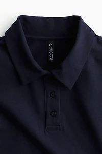Robe polo à épaulettes