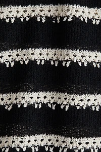 Knit Top with Collar