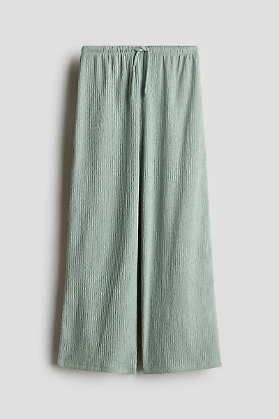 Textured Jersey Pants