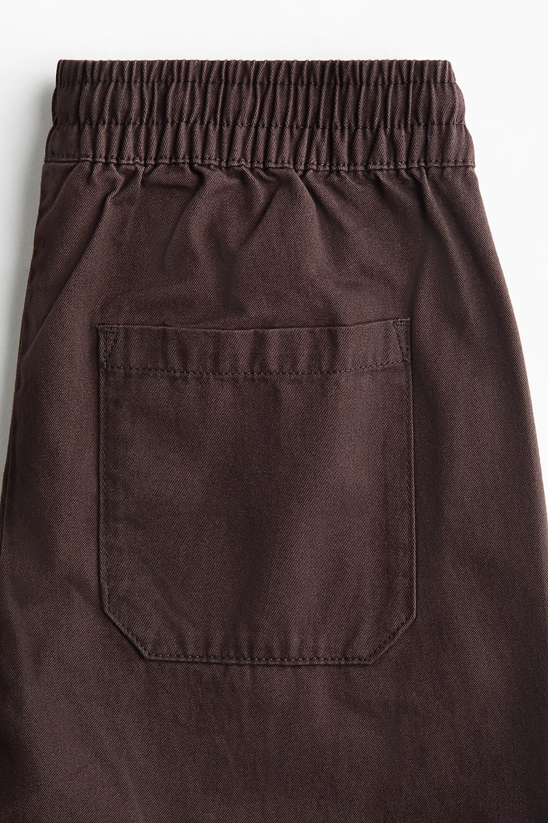 Cotton Drawstring Pants