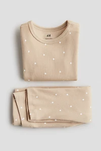 2-Piece Ribbed Cotton Set