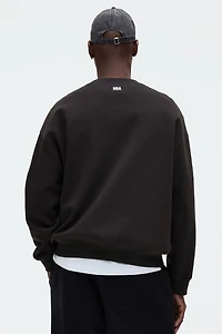 Oversized Printed Sweatshirt