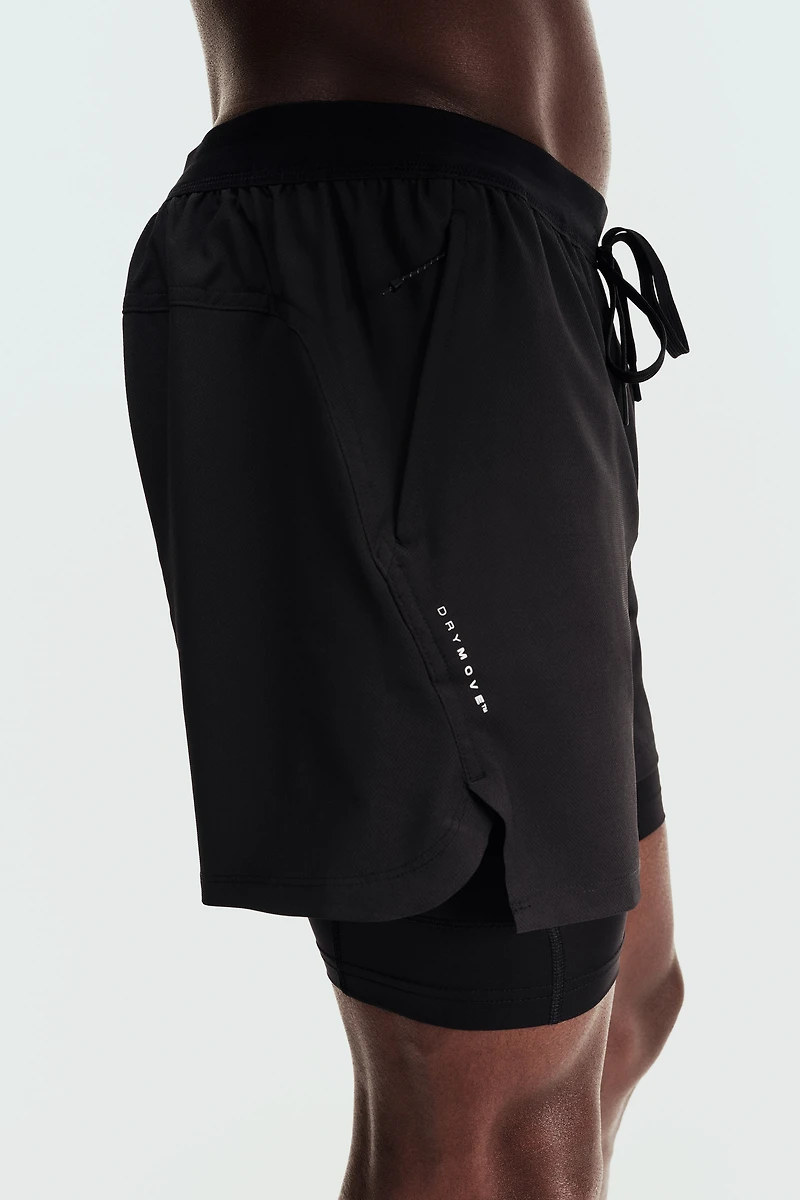 Double-Layered Sports Shorts with DryMove™