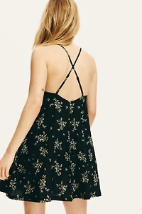 Open-Back Slip Dress
