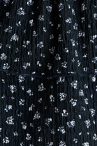 Patterned Tiered Skirt