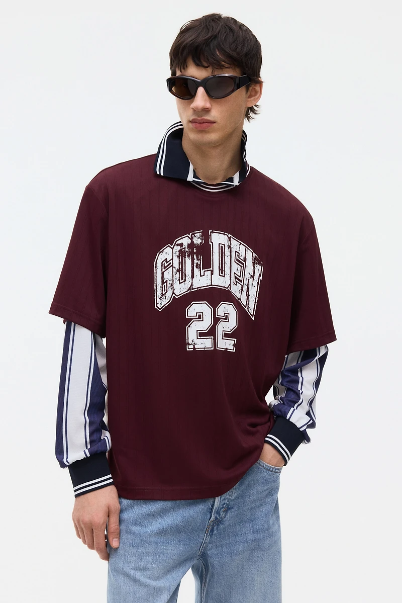 T-shirt imprimé ample