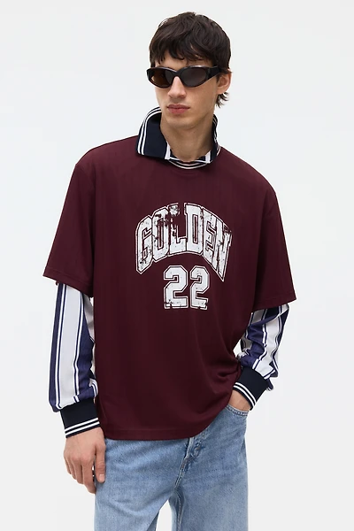 T-shirt imprimé ample