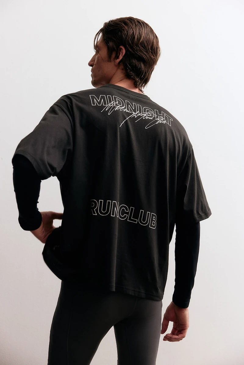 Boxy Sports T-Shirt with DryMove™