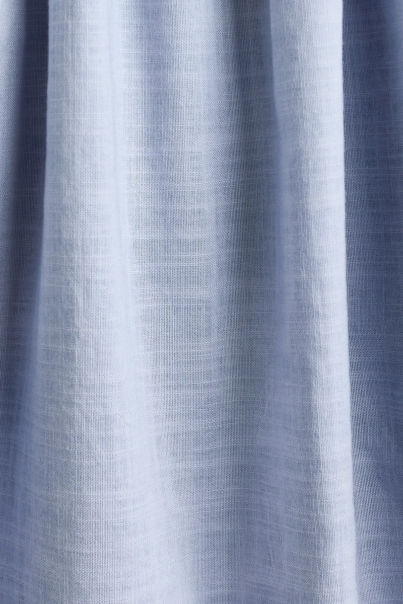 Robe empire en coton