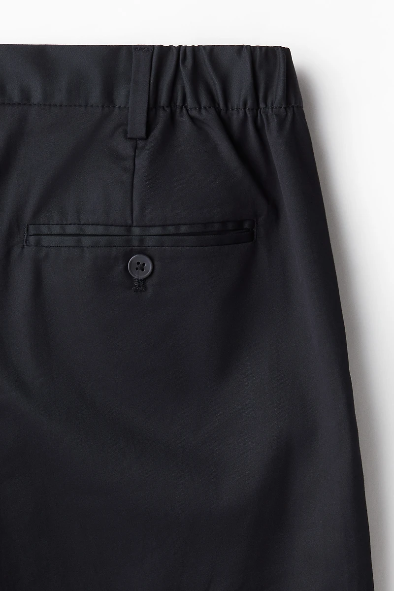 Slim-Fit Crop Pants