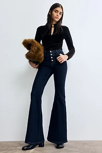 Flared High Jeans