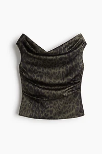 Draped Off-the-Shoulder Top