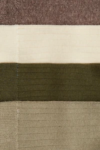 4-Pack Rib-Knit Socks