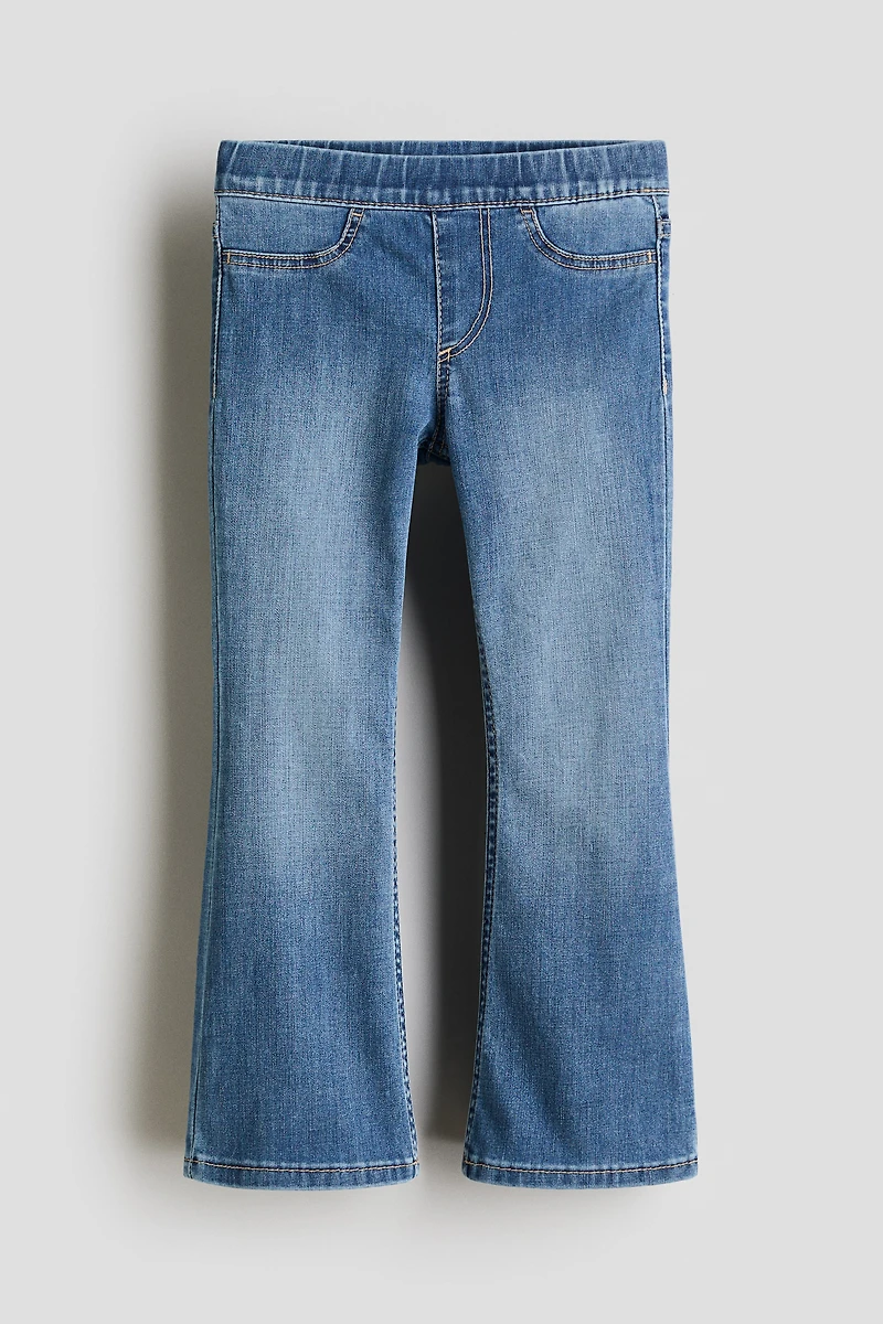 Superstretch Flared Leg Jeans