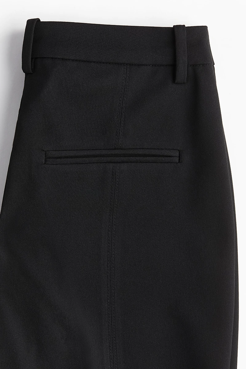 Slit-Hem Pants