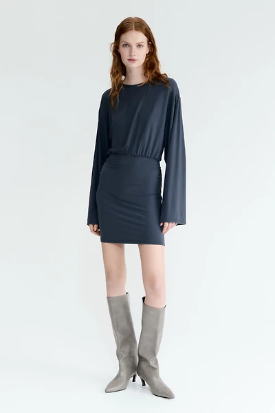 Long-Sleeved Jersey Dress