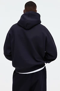 Oversized Fit Printed Hoodie