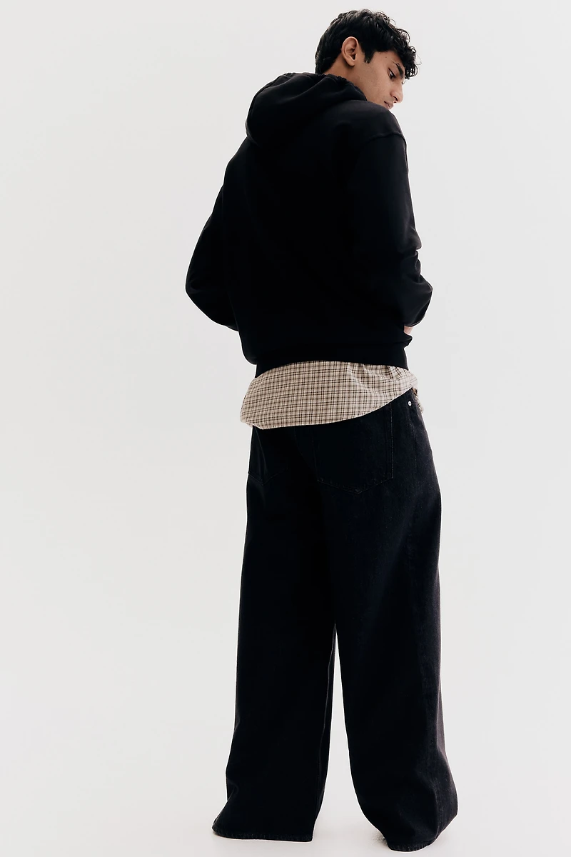 Loose Fit Hooded Jacket