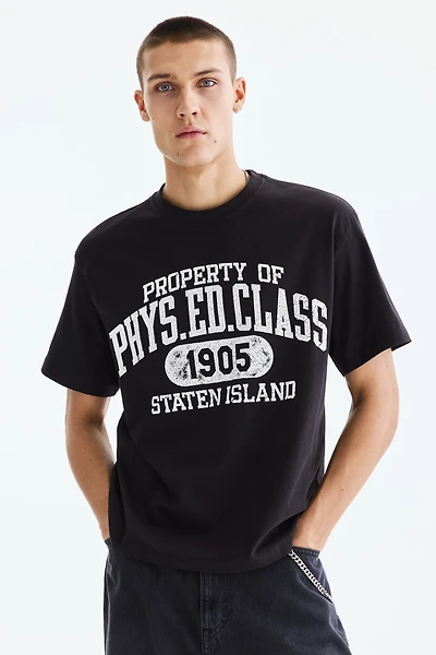 Loose Fit Printed T-shirt
