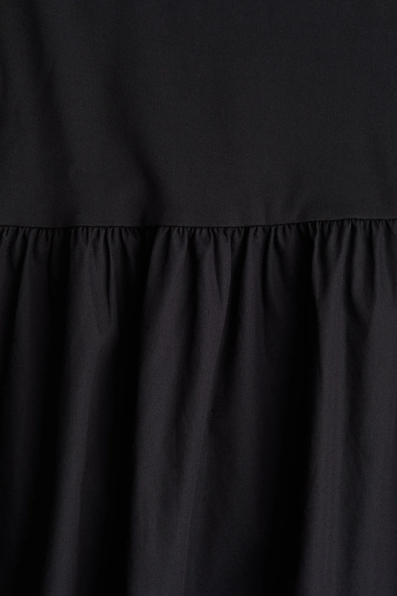 Short-Sleeved Maxi Dress