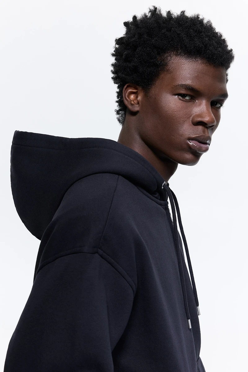 Loose-Fit Hooded Jacket