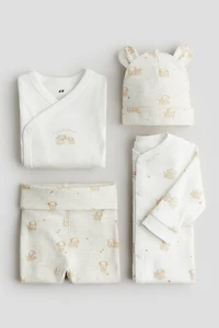 4-piece Cotton Jersey Gift Set