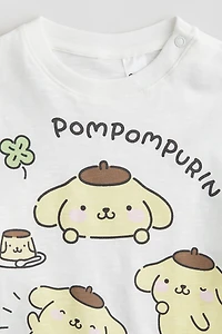 T-Shirt with Printed Motif