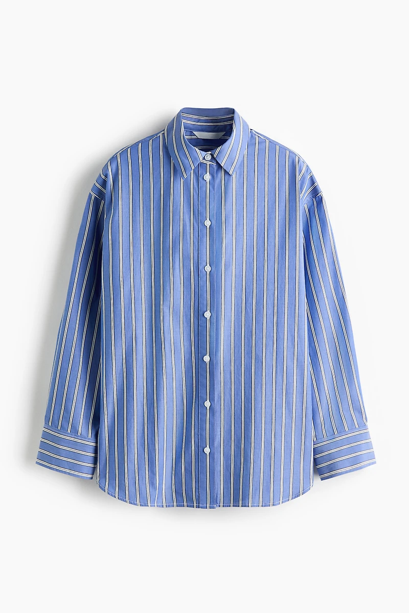 Oversized Poplin Shirt