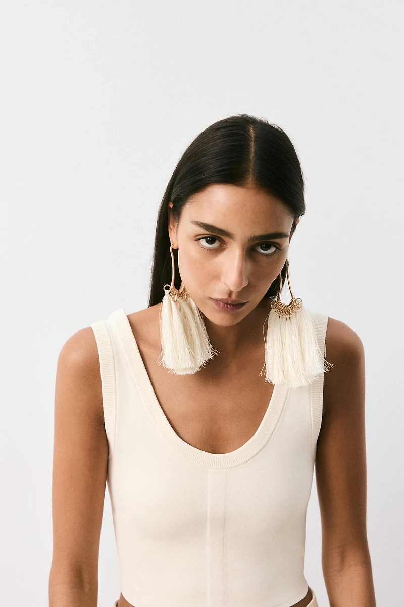 Dense-Knit Tank Top