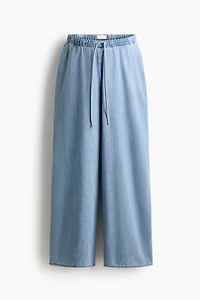 MAMA Denim Drawstring Pants