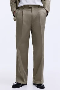 Loose-Fit Tailored Pants