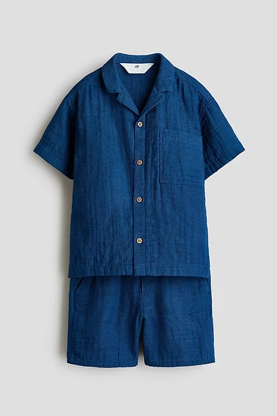 2-Piece Cotton Muslin Set