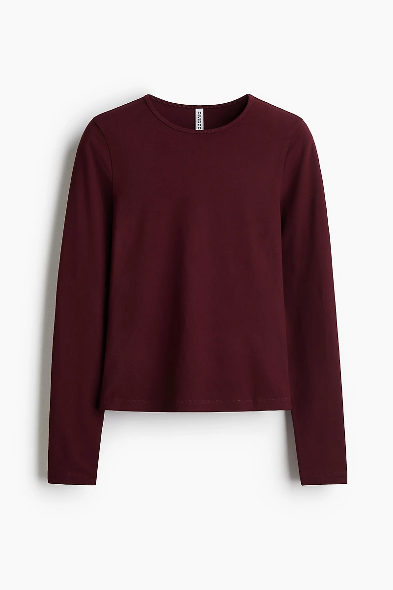 Haut en jersey souple