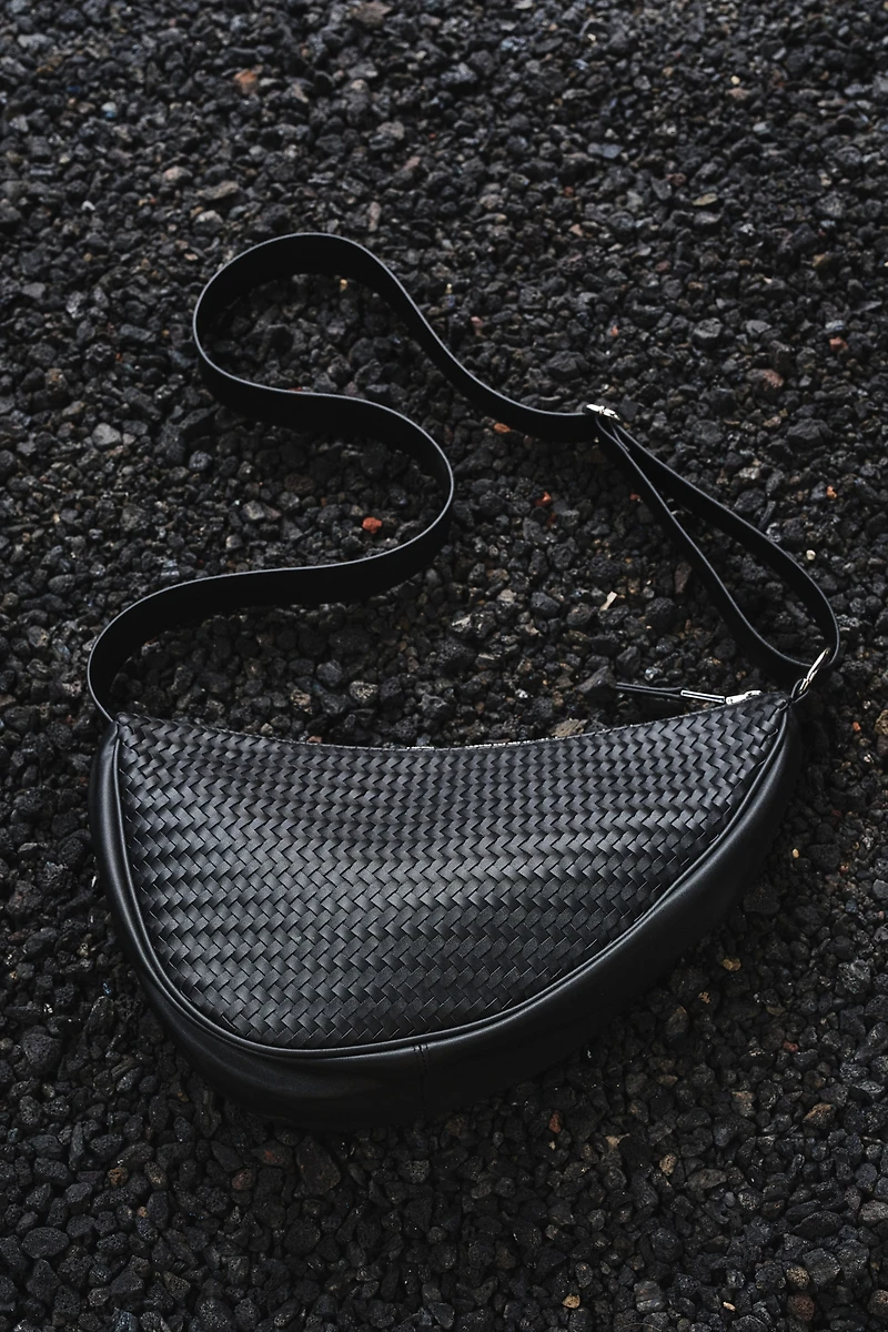 Braided Crossbody Bag