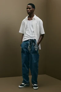 Loose Fit Short-Sleeved Shirt