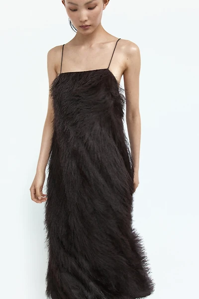 Fringed Strappy Dress