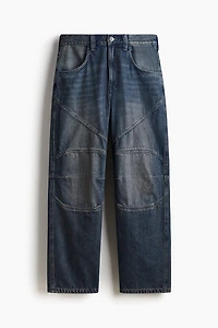 Jean ample style motard