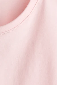 Haut péplum en coton